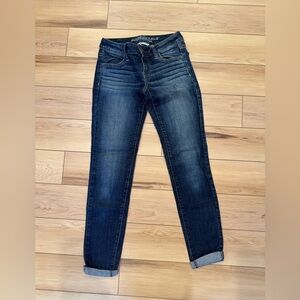 American Eagle Outfitters Dark Wash Ankle Jeans